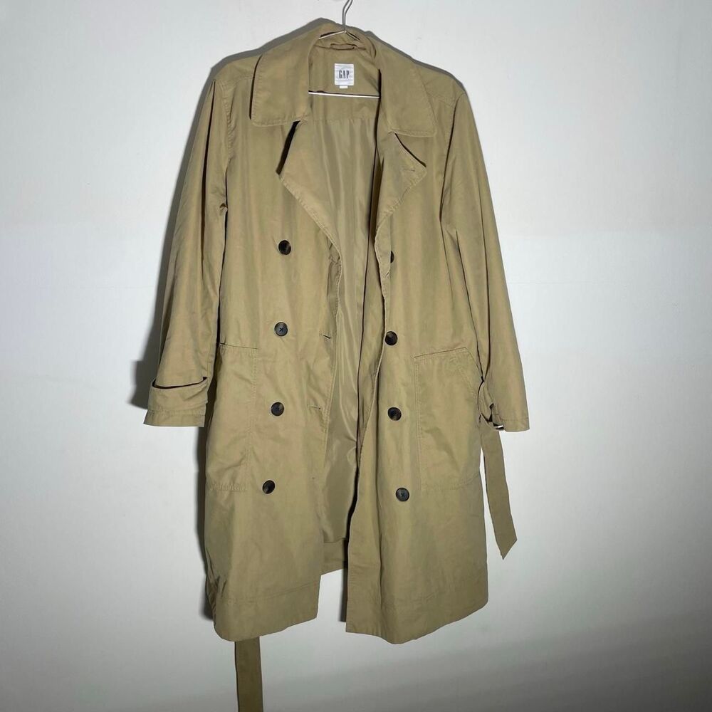 Gap Women's Tan and Cream Coat